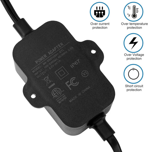 20Ft/6m Charging Cable Power Adapter Designed for Blink Video Doorbell (Replace Battery), Blink Outdoor 4 (4th Gen) & XT3, Doorbell Transformer wi...