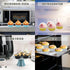 Disposable Ramekins, Gold 30pcs 5oz Mini Aluminium Foil Baking Cups with Lids Creme Brulee Cupcake Liners, Desert Cheesecake Pans Flan Molds for P...