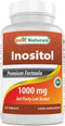 Best Naturals Inositol 1000mg 120 Tablets - also called vitamin B8...