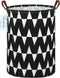 LANGYASHAN Laundry Basket Canvas Fabric Collapsible Organizer Basket for Storage Bin Toy Bins Gift Baskets Bedroom Clothes Children Nursery Hamper...
