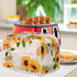 Sunflower 2 Slice Toaster Covers, Small Kitchen Appliance Toasters with Top Hook Durable Kitchen Protection Decorative Accessories Lightweight Uni...