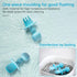 Silikong Silicone Utensils, Baby Fork and Spoon Set, Training Utensils, Baby Led Weaning Stage 1 for Ages 6 Months (Blue)...