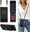 for Google Pixel 6 Case with Card Holder and Strap for Women,Crossbody Lanyard,Ring Stand,Snap Clasp,Phone Wallet Cases 6.4 inch(Black)......