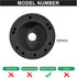 Golf Cart Steering Wheel Adapter, Golf Cart Steering Wheel Adapter Hub Only For EZGO TXT & RXV Golf Cart...
