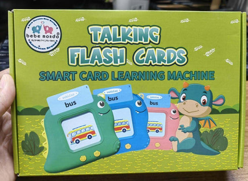BebeMondo Talking Flash Cards for Toddlers, 1 Year Old Boy Girl Birthday Gift, Montessori Toys for 1 2 3 Year Old, 224 Sight Words Flash Cards Kin...