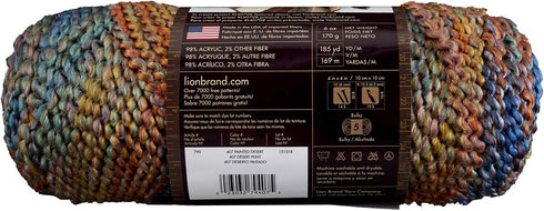 Lion Brand Homespun Yarn (407) Painted Desert......