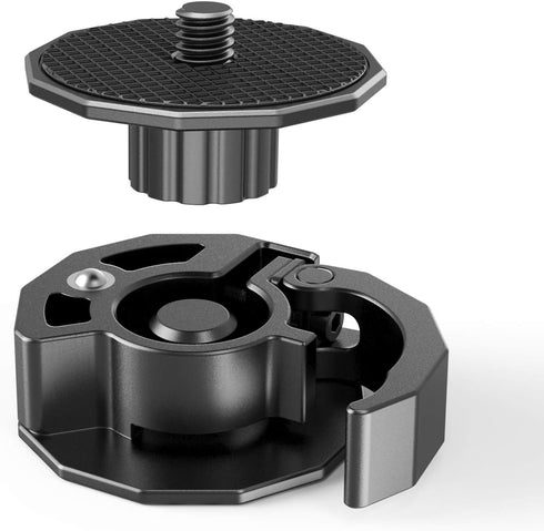 SmallRig Universal TransMount Quick Release Adapter for Mini Tripod and Monopod to Gimbal Stabilizer and Camera Accessories, Featuring a 1/4"-20 M...
