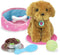 Sophia's Plush Puppy Dog and Accessories Set with Leash, Food Bowl, Brush, Toy Ball, Toy Bone, Bed, and Blanket for 18" Dolls, Multicolor...