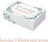 Pop Fizz Designs Bridesmaid Proposal Box Set - 6 Pack with 1 Maid of Honor and 5 Bridesmaid Boxes - Greenery with Rose Gold Foil...