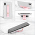 8 Pieces Phone Strap Grip, Telescopic Phone Finger Strap Holder for Hand, Portable Cell Phone Kickstand Universal Finger Loop for Smartphones (8 C...