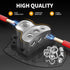 3 Way Power Distribution Block Car Audio Splitter 1x 0 Gauge in / 3X 4 Gauge Out Ground Distribution Block Amp for Automotive Car Boat 2 Pack......