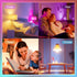 Smart Light Bulbs, RGB+WW Color Changing Light Bulbs, A19 LED Light Bulb, Music Sync, 16 Million Colors, Compatible with Alexa, Google Assistant, ...