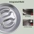 Slow Feeder Dog Bowls Stainless Steel Non-Slip Dog Food Bowl for Small Medium Breeds 2 Cups Dog Slow Feeder Bowl for Fast Eaters Slows Down Eating...