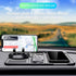 Non-slip Phone Pad for 4-in-1 Car, 2023 New Cool Glow in the Dark Car Dashboard Phone Mat with Temporary Car Parking Card Number Plate and Aromath...