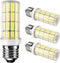 LED Corn Light Bulb 200w Equivalent 2500 Lumen 5000K Cool Daylight White 20W E26/E27 Base Ceiling Fan Led Light Bulb for Home Garage Warehouse Ind...