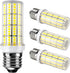 LED Corn Light Bulb 200w Equivalent 2500 Lumen 5000K Cool Daylight White 20W E26/E27 Base Ceiling Fan Led Light Bulb for Home Garage Warehouse Ind...