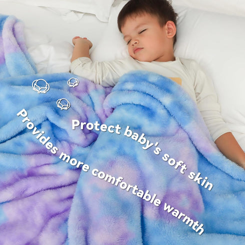 Soft Blankets Fleece Soft Fuzzy Throw Blanket Kids Warm Throw Blanket for Bed...