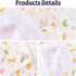 3-Pack Baby Swaddle Sleep Sacks Baby Swaddle Blanket Wrap for Boys Girls,Babies Swaddle Sack with Hat for 0-3 Months Newborn (D)...