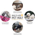Mora Pets Cat Bed Dog Crate Pad Ultra Soft Pet Bed with Cute Star Print Washable Crate Mat for Small Dogs and Indoor Cats Reversible Fleece Kennel...