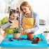 Repotting Mat for Indoor Plants, Waterproof Potting Mat for Indoor Plant Transplanting and Dirt Control, Portable Potting Mat Gifts for Plant Love...