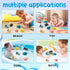 Bath Toys for Kids Ages 1-3, Floating Wind-up Baby Bathtub Toys for 1 Year Old Boy, 7 Pack Cute Swimming Turtle Toddler Toys for Baby Shower Beach...