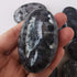 Black Labradorite Polished Stones, Synthesis Oval Healing Palm Pocket Stone Indoor Fountain Stones Massage Energy Crystal...