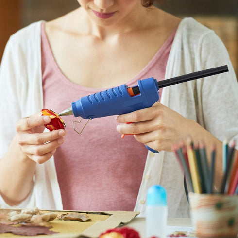 Black Hot Melt Glue Sticks, Tretar Hot Glue Gun Sticks for Handmade Craft DIY Home Office Project Craftwork Fix & Repairs,20 PCS, Diameter 7 mm/0....