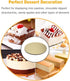 4 Pack Cake Boards Golden Round Cake Circles, 10 Inch Cake Base Cardboard, for Baking Cake, Gold...
