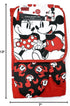 Disney Oven Mitt Pot Holder & Dish Towel 3 pc Kitchen Set (Mickey Minnie Red)...