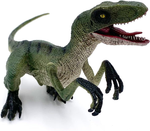Gemini&Genius Velociraptor Dinosaur Toy for Kids, Raptor Dinosaur Action Figure, Party Supplies, Dino Collection Toy, Dinosaur Play & Display, Gif...