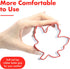 3 Pcs Thanksgiving Maple Leaf & Pumpkin 4.5'', 4'', 3.6'' Fall Cookie Cutters...