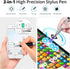 Capacitive Stylus Pen (4 Pack), Universal Stylist Pens 2 in 1 Precision Series Fine Point Disc Touch Screen for iPhone/iPad/Android/Tablet and All...