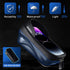 Bike Bag - Waterproof Bike Frame Bag with Sun-Visor Rain Cover, Bike Phone Holder with TPU Sensitive Touch Screen, Handlebar Bag Bicycle Accessori...