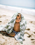 Little Unicorn – Tropical Leaf Cotton Muslin Swaddle Blanket | Single | 100% Cotton | Super Soft | Newborns and Infants | Large 47” x 47” | Machin...