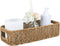 Small Wicker Baskets, Wicker Toilet Basket Tank Topper?Toilet Paper Basket for Back of Toilet Tank Top, 1-Pack...