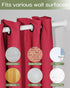 ALLZONE Heavy Duty Tension Shower Curtain Rod 28-42 Inches for Bathroom, Window, Non-Slip, Adjustable with Strong Spring Pole for Closet, Doorway,...