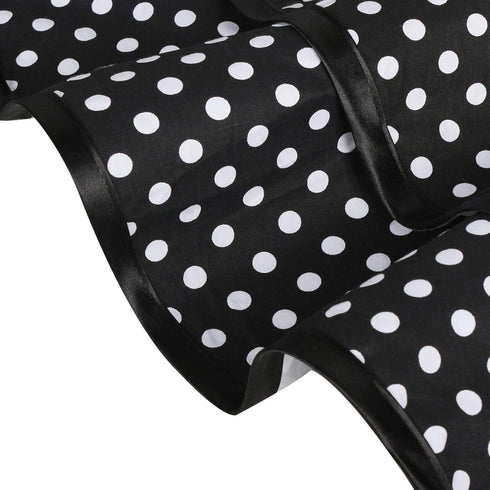 Violet Mist Cute Vintage Aprons for Women White Polka Dots Retro Aprons Girls French Maid Apron Sexy Ladies 50s Christmas Apron Lovely kawaii Adju...
