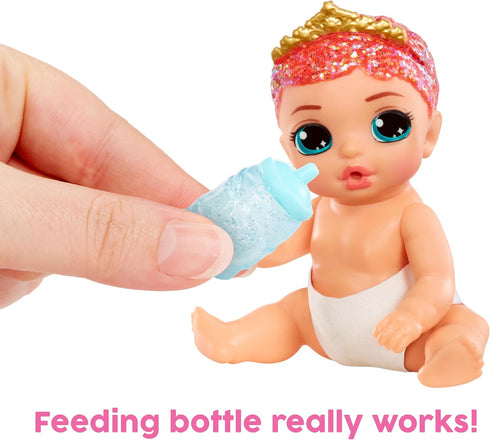 Baby Born Surprise Small Dolls Series 9 - Unwrap Surprise Collectible Baby Doll with 3 Water Surprises, Princess-Themed Dress, Color Change Diaper...
