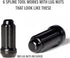 Circuit Performance Large Black 6 Point Spline Truck SUV Tool Key...