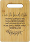 I Am the Bread of Life Cutting Boards for Kitchen, Christian Religious Gifts for Women, Bible Verse Bamboo Cutting Board, Christian Decorative Cut...