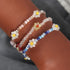Harry and Henry Flower Bracelet Boho Summer Bracelets Boho Party Favors Bracelets for Teen Girls Summer Boho Bracelets for Women Party Favors for ...