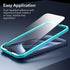 ESR 3 Pack for iPhone 15 Pro Screen Protector, 3 Black Edge Tempered-Glass Film with Easy Installation Tool, 2.5D Curved Edges, Full-Coverage Mili...
