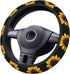 Sunflower Steering Wheel Covers,Anti Slip Sweat Absorption Elasticity Car Accessories Steering Wheel Protector Universal 15 Inch for SUV Sedan Van...