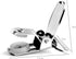 Buyless Fashion 1” Heavy Duty Metal Clips for Suspenders, Pacifiers, Bib Clips, Toy Holder Or Mitten Clips – 12 Clips...