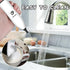 DOUBLE WHISK Powerful Milk Frother Handheld Foam Maker, Mini Whisk Drink Mixer Blender for Coffee, Cappuccino, Latte, Matcha, Hot Chocolate, With ...