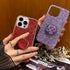 Case for iPhone 15 Pro Max Case Glitter Bling for Women Girls Sparkle Cover, with Ring Stand Holder Protective Case 6.7 inch (Pink)...