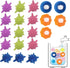 15 Packs Washer Balls, Reusable Tangle-Free Eco-Friendly Laundry Scrubbing Balls, Solid Colorful Laundry Washing Balls Enhance Your Machine Cleani...