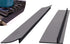 S&T INC. Stove Gap Covers, Silicone Crumb Catchers for Stove, Heat Resistant Stove Crumb Guards, Matte Black, 20.5 Inch x 2.3 Inch, 2 Pack