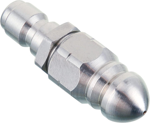 RIDGE WASHER Sewer Jetter Nozzle for Pressure Washer Drain Jetting Hose, 1/4'' Quick Connect, 5000 PSI...