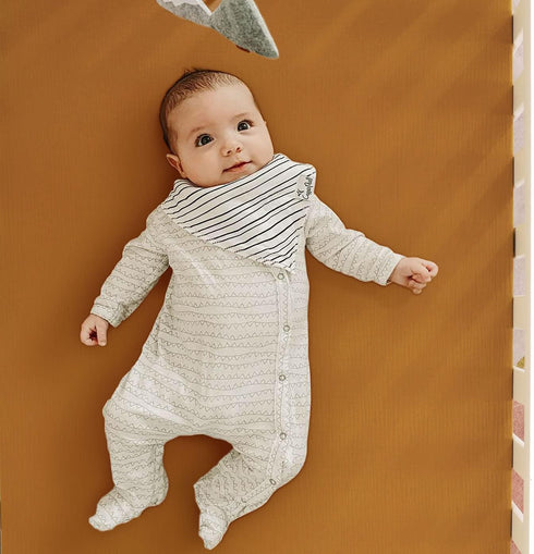 GRSSDER Soft Muslin Crib Sheet 1 Pack, 100% Cotton Crib Sheets for Boys and Girls, Fit Standard Crib Mattresses 52" x 28" Safe and Snug, Fall Yell...
